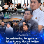 Zoom Meeting Pengarahan JAMINTEL Kejaksaan RI