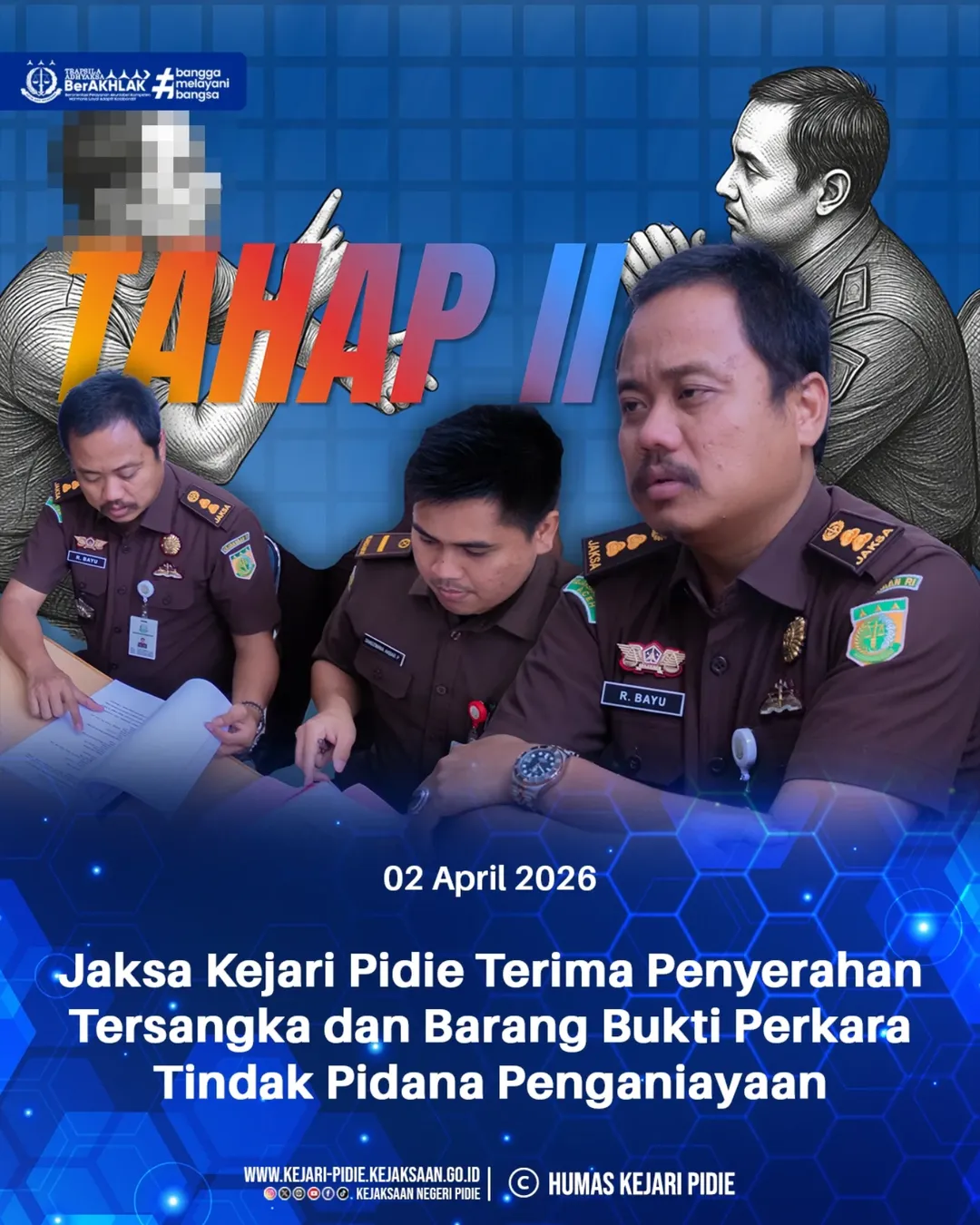 Jaksa Penuntut Umum (JPU), secara resmi menerima penyerahan tersangka dan barang bukti 1 SnapInsta.to 658961156 18201147466344261 6341422370027107023 n