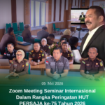 Seminar Internasional yang diselenggarakan dalam rangka memperingati Hari Ulang Tahun (HUT) Persatuan Jaksa Indonesia (PERSAJA) ke-75 Tahun 2026