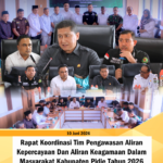 Rapat Koordinasi Tim Pengawasan Aliran Kepercayaan dan Aliran Keagamaan dalam Masyarakat (PAKEM) Kabupaten Pidie Tahun 2026