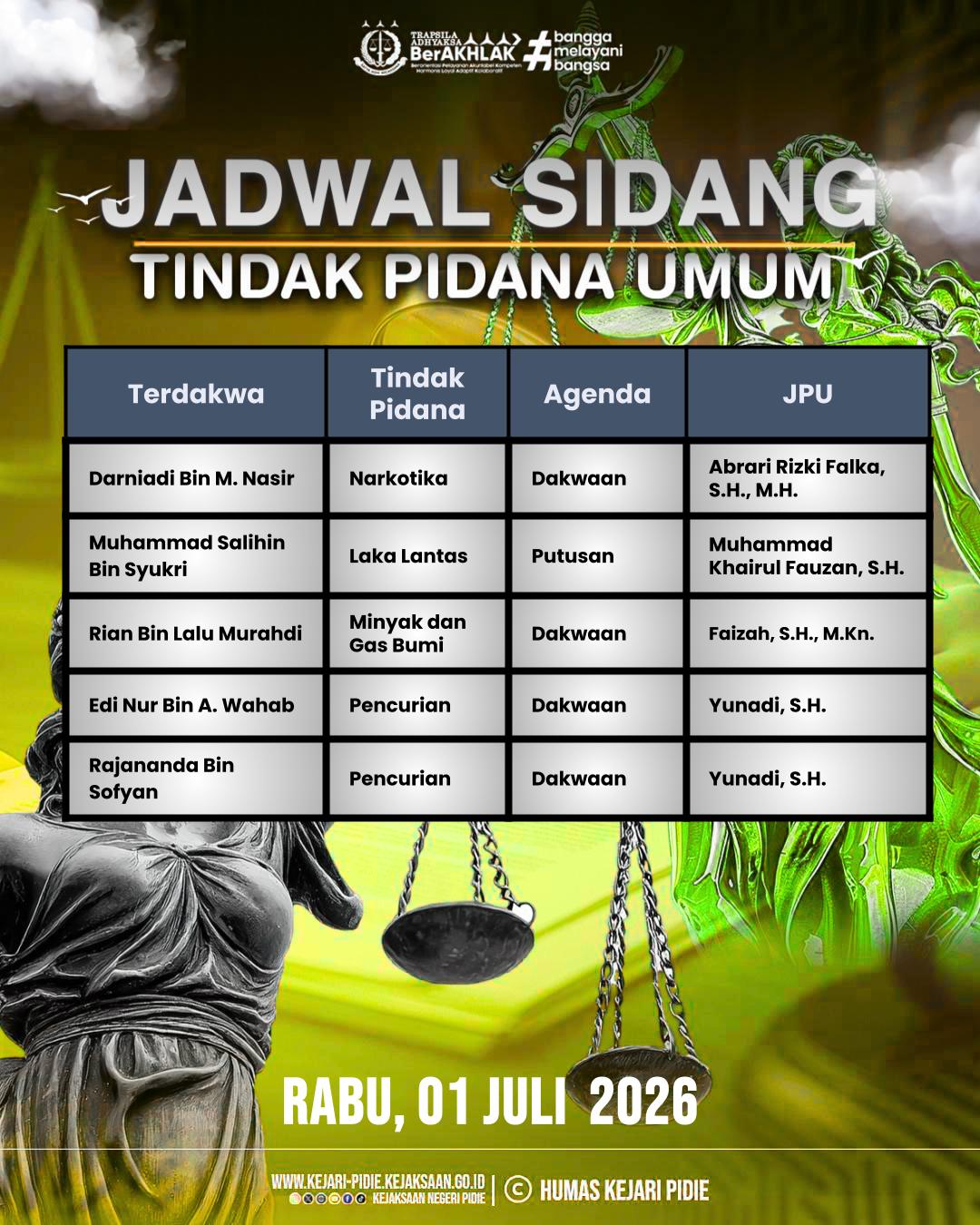 Agenda Tindak Pidana Umum - Rabu, 01 Juli 2026 1 SnapInsta.to 730178045 18210646435344261 5122317101892320637 n