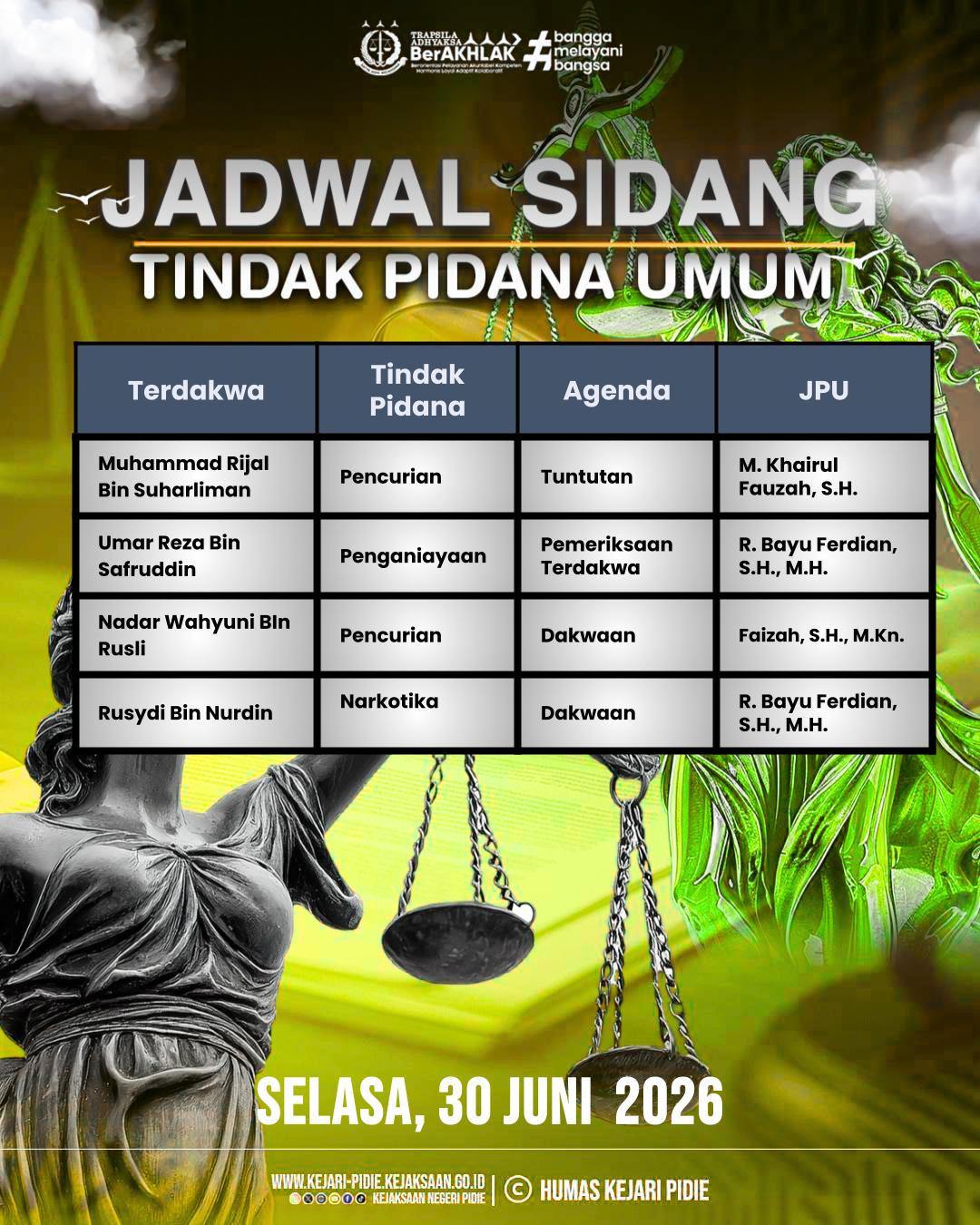 Agenda Tindak Pidana Umum - Selasa, 30 Juni 2026 1 SnapInsta.to 731345972 18210557107344261 7528578934733422624 n